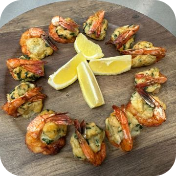 Crab Meat Stuffed Shrimp (1 dozen)